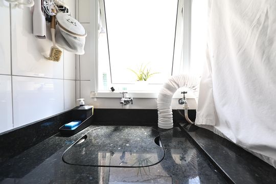 Lavanderia de casa de condomínio à venda com 3 quartos, 135m² em Vila América, Santo André