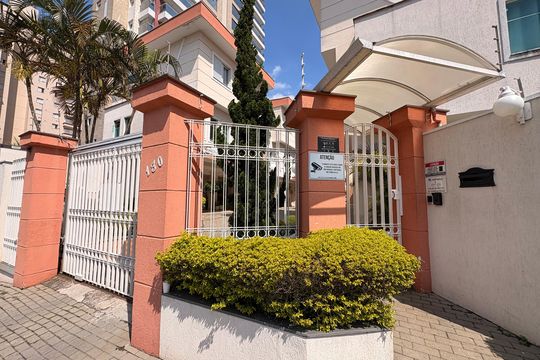 Fachada  de casa de condomínio à venda com 3 quartos, 135m² em Vila América, Santo André