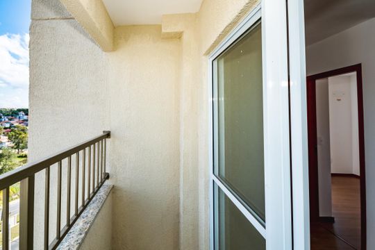 Varanda de apartamento para alugar com 2 quartos, 46m² em Braúnas, Belo Horizonte