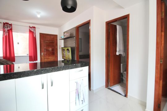 Cozinha de apartamento à venda com 2 quartos, 37m² em Cidade Líder, São Paulo