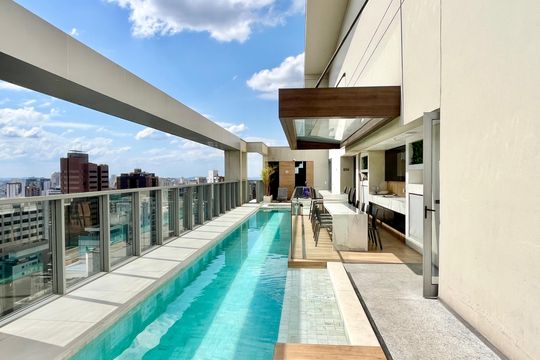 Apartamento para alugar com 1 quarto, 44m² em Funcionários, Belo Horizonte