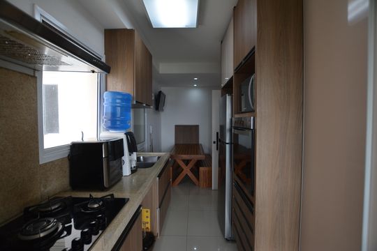 COZINHA de apartamento à venda com 3 quartos, 109m² em Jardim Cláudia, São Paulo