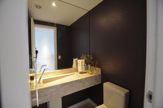 LAVABO de apartamento à venda com 3 quartos, 109m² em Jardim Cláudia, São Paulo