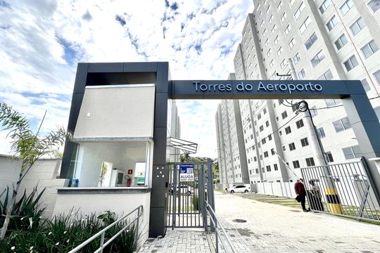 Fachada do Condomínio  de apartamento para alugar com 2 quartos, 46m² em Aeroporto, Juiz de Fora