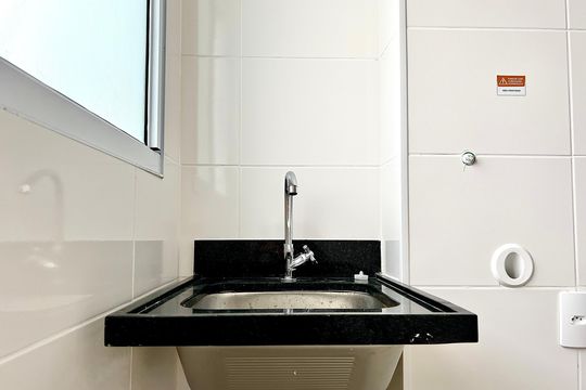 Área de Serviço de apartamento para alugar com 2 quartos, 46m² em Aeroporto, Juiz de Fora