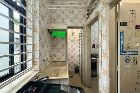 Área de serviço de apartamento à venda com 3 quartos, 126m² em Coracao de Jesus, Belo Horizonte