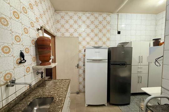 Cozinha de apartamento à venda com 3 quartos, 126m² em Coracao de Jesus, Belo Horizonte