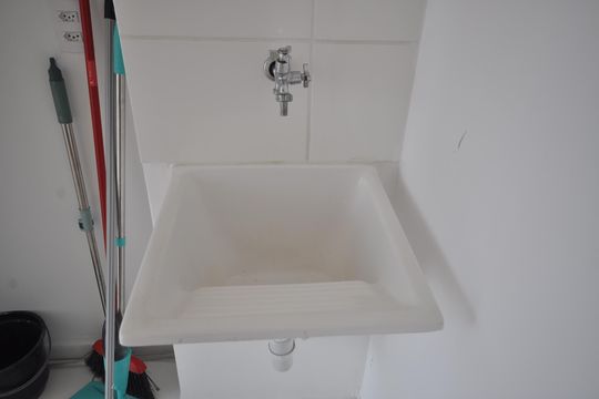 Área de Serviço de apartamento para alugar com 1 quarto, 29m² em Parque Vitoria, São Paulo