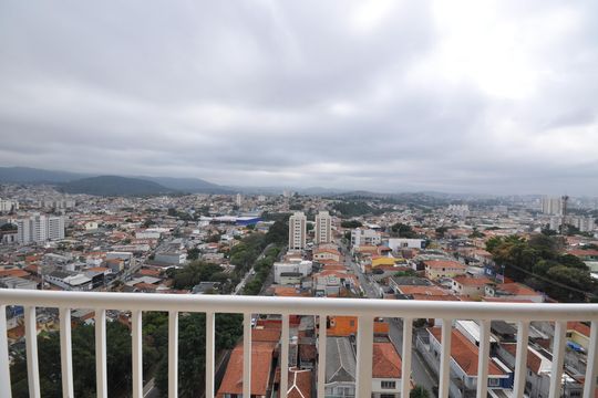 Vista do Quarto Suíte de apartamento para alugar com 1 quarto, 29m² em Parque Vitoria, São Paulo