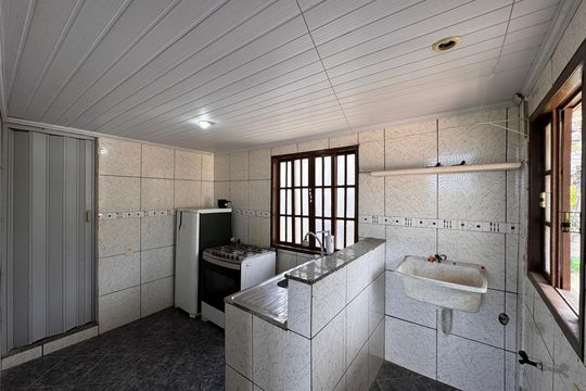 Sala / Cozinha / Área de Serviço de apartamento para alugar com 1 quarto, 65m² em Barra de Guaratiba, Rio de Janeiro