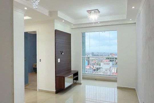 Sala de apartamento à venda com 2 quartos, 50m² em Parque Boturussu, São Paulo
