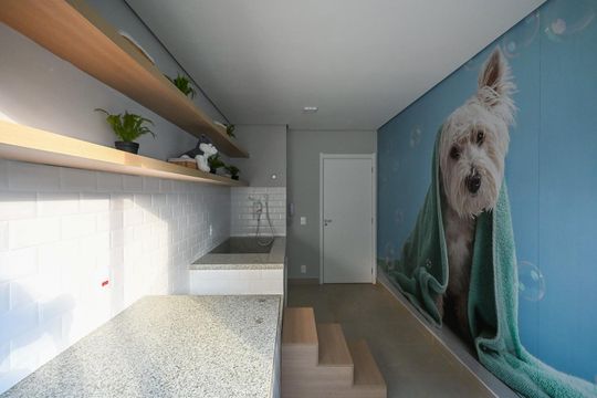 Espaço Pet de apartamento para alugar com 2 quartos, 44m² em Vila Prel, São Paulo