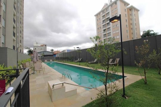 Área comum - Piscina de apartamento à venda com 2 quartos, 36m² em Socorro, São Paulo