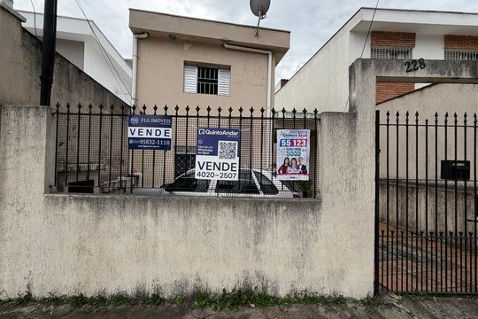 Fachada de casa à venda com 1 quarto, 109m² em Alto da Mooca, São Paulo