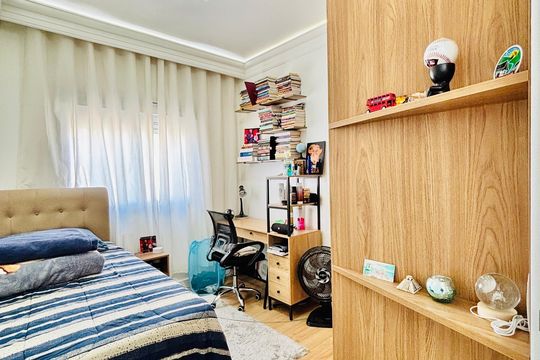 Quarto 2 de apartamento para alugar com 2 quartos, 56m² em Alphaville Empresarial, Barueri