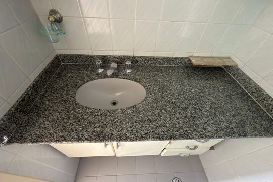 Quarto 3 - Suíte Banheiro  de apartamento para alugar com 3 quartos, 97m² em Centro, São Bernardo do Campo