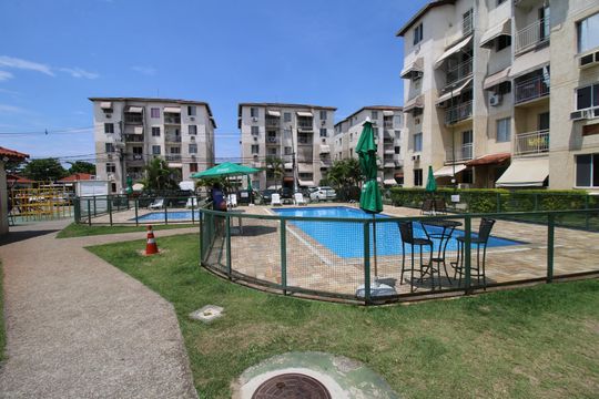 Área comum - Piscina de apartamento para alugar com 3 quartos, 50m² em Parada de Lucas, Rio de Janeiro