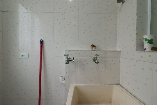 Área de Serviço de apartamento para alugar com 2 quartos, 56m² em Vila Assis Brasil, Mauá