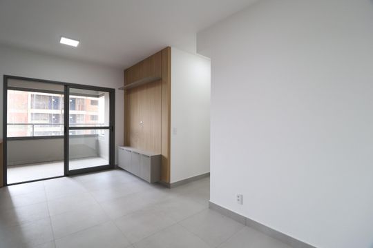 Sala de apartamento para alugar com 3 quartos, 96m² em Gávea, Uberlândia