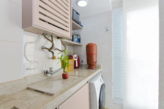 Área de Serviço de apartamento à venda com 1 quarto, 42m² em Vila Itapegica, Guarulhos