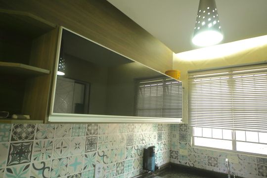 Cozinha  de apartamento à venda com 2 quartos, 73m² em Jardim Trieste, São Bernardo do Campo