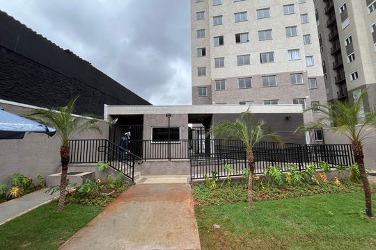 Fachada do Prédio de apartamento para alugar com 2 quartos, 32m² em Barra Funda, São Paulo