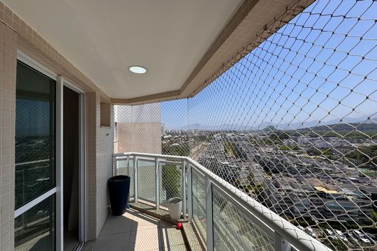 Varanda de apartamento à venda com 2 quartos, 139m² em Recreio dos Bandeirantes, Rio de Janeiro