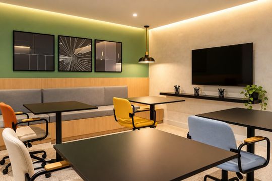 Coworking de apartamento à venda com 1 quarto, 25m² em Bela Vista, São Paulo