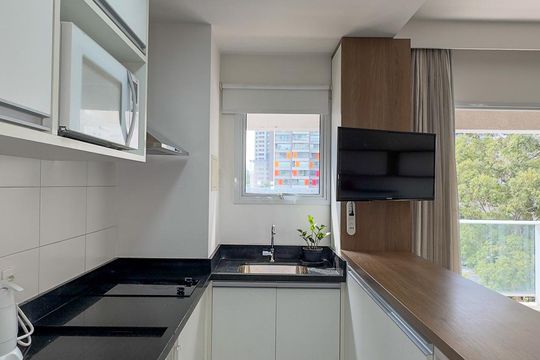 Studio de kitnet/studio à venda com 1 quarto, 38m² em Brooklin, São Paulo