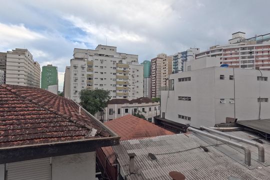 Vista do Quarto 2 de apartamento para alugar com 2 quartos, 80m² em Pompéia, Santos