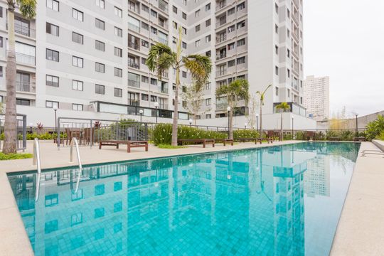 Área comum - Piscina de apartamento para alugar com 2 quartos, 44m² em Socorro, São Paulo
