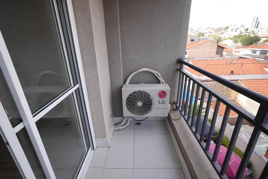 Sacada de apartamento para alugar com 3 quartos, 96m² em Vila Scarpelli, Santo André
