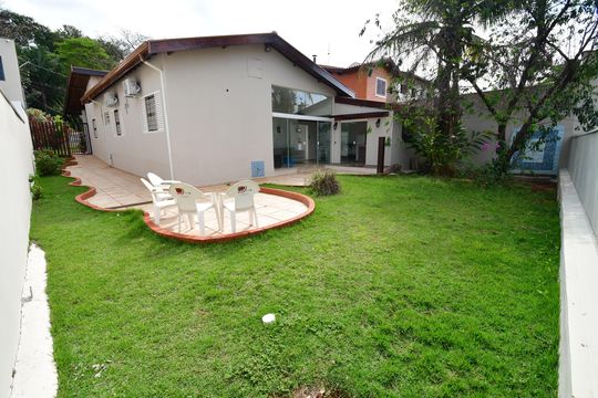 Quintal / Jardim de casa para alugar com 3 quartos, 143m² em Jardim do Sol, Campinas