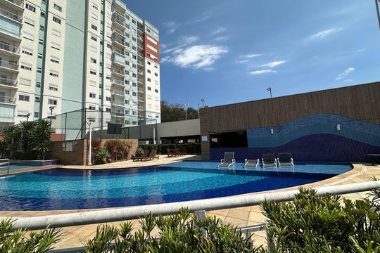 Área comum - Piscina de apartamento para alugar com 2 quartos, 57m² em Parque Viana, Barueri