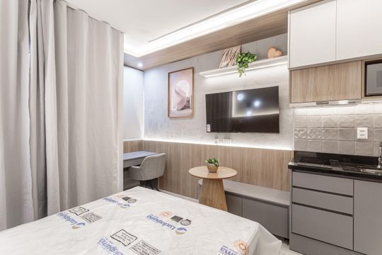 Studio de kitnet/studio para alugar com 1 quarto, 24m² em Vila Olímpia, São Paulo