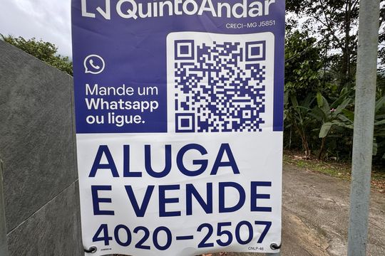 Plaquinha Quinto Andar de casa de condomínio para alugar com 2 quartos, 165m² em Vargem Pequena, Rio de Janeiro
