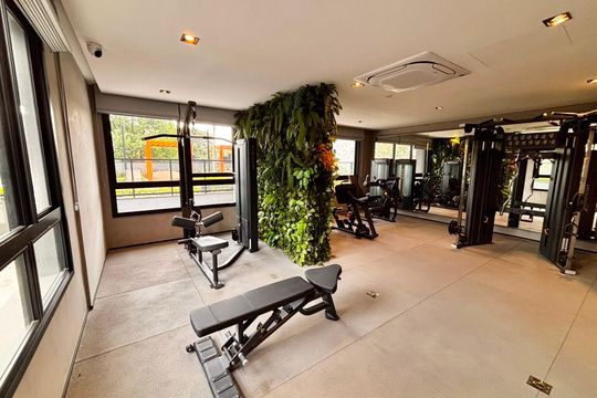 Área comum - Academia de apartamento para alugar com 3 quartos, 98m² em Alphaville Empresarial, Barueri