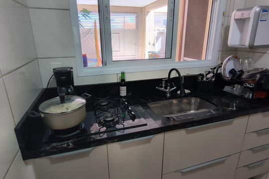 Cozinha de casa à venda com 3 quartos, 115m² em Jardim Veneza, Indaiatuba