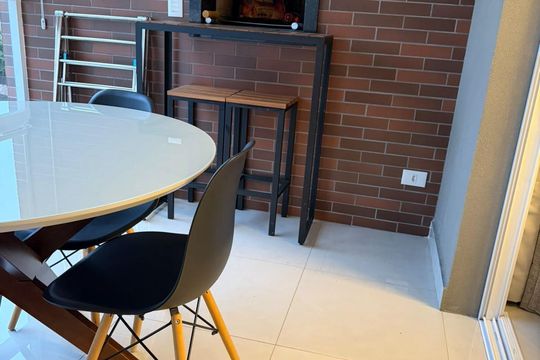 Varanda de apartamento para alugar com 2 quartos, 67m² em Cristo Rei, Curitiba