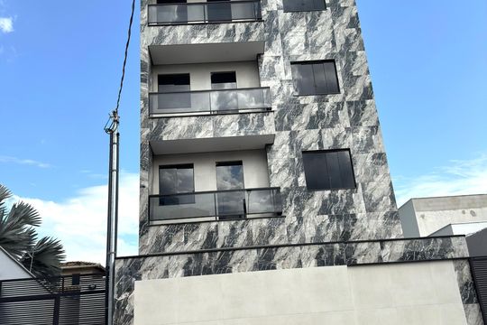 Fachada de apartamento à venda com 3 quartos, 160m² em Europa, Contagem