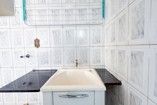Cozinha e Área de Serviço de apartamento para alugar com 2 quartos, 36m² em Novo Riacho, Contagem