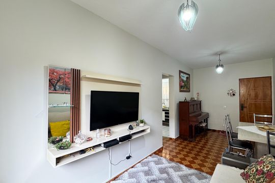 Sala de apartamento à venda com 2 quartos, 62m² em Paulicéia, São Bernardo do Campo