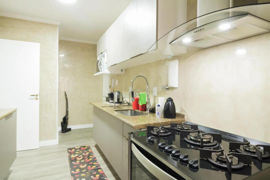 Cozinha de apartamento à venda com 2 quartos, 94m² em Vila Gomes Cardim, São Paulo