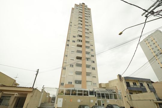 Fachada do Prédio de apartamento para alugar com 2 quartos, 53m² em Vila Scarpelli, Santo André