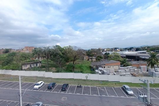 Quarto 1-vista de apartamento para alugar com 2 quartos, 42m² em Jardim Alvorada, Nova Iguaçu