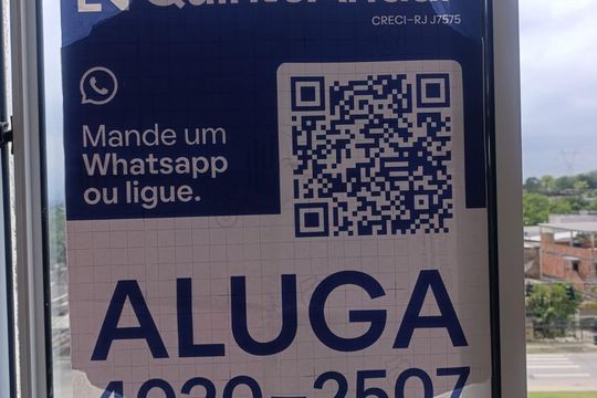 Placa de apartamento para alugar com 2 quartos, 42m² em Jardim Alvorada, Nova Iguaçu