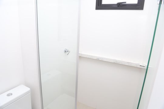 Banheiro 2 de apartamento para alugar com 2 quartos, 72m² em Setor Marista, Goiânia