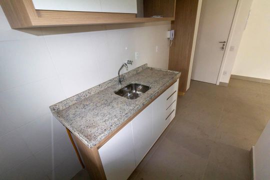 Cozinha de apartamento para alugar com 2 quartos, 49m² em Vila Gomes Cardim, São Paulo
