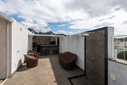 Terraço de apartamento à venda com 2 quartos, 131m² em Vila Isabel, Rio de Janeiro