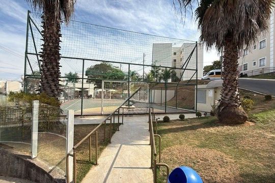 Quadra Esportiva de apartamento à venda com 2 quartos, 42m² em Califórnia, Contagem